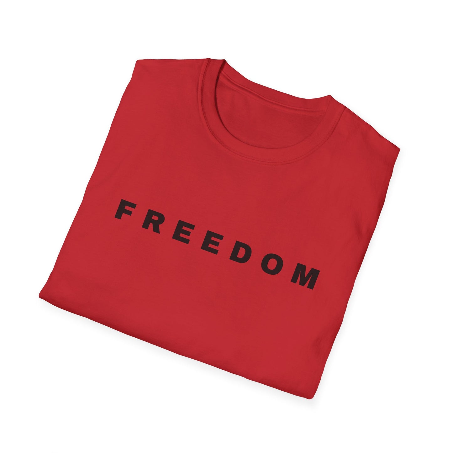 Charlie Kirk Freedom T-Shirt, Casual Wear, Inspirational, Unisex Softstyle