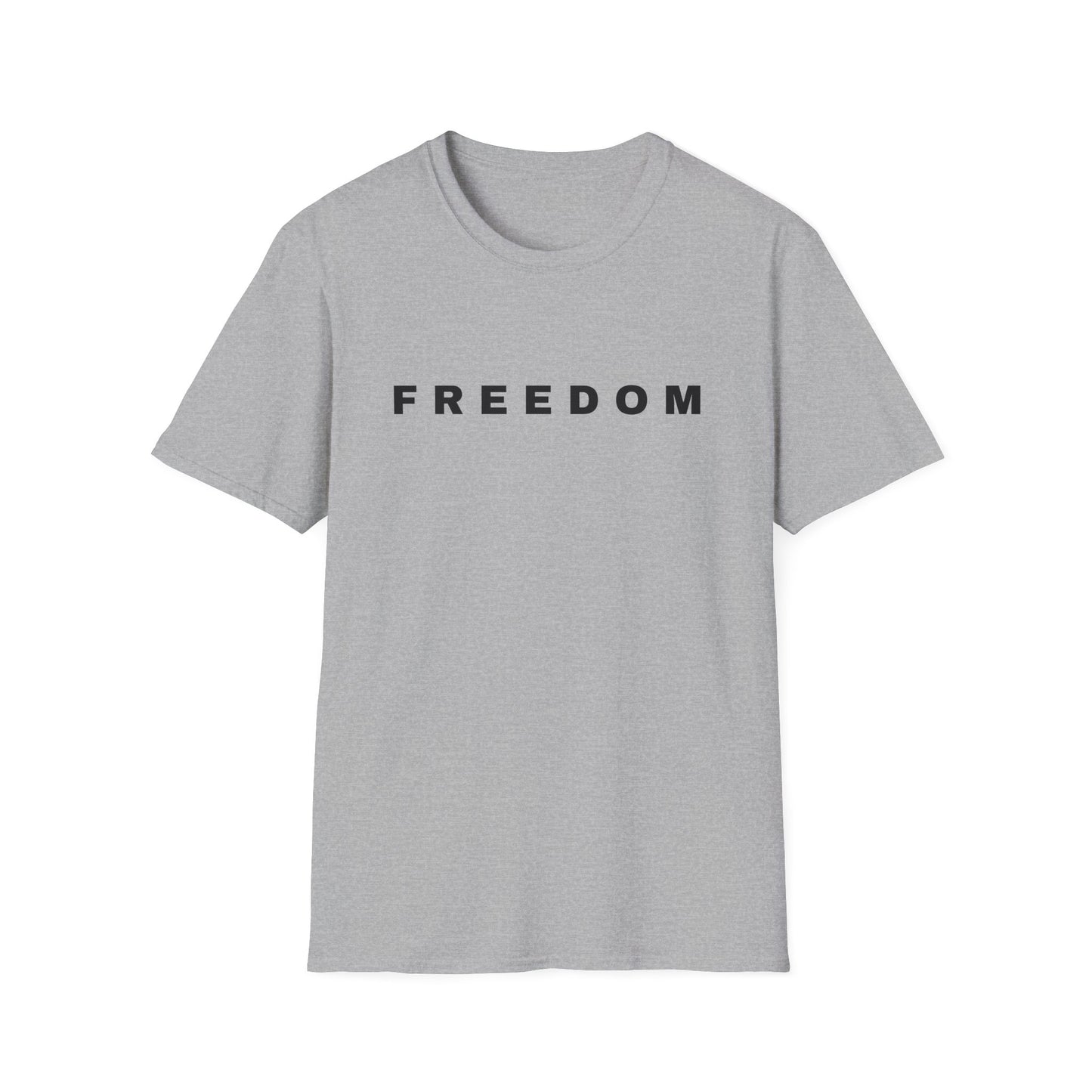 Charlie Kirk Freedom T-Shirt, Casual Wear, Inspirational, Unisex Softstyle