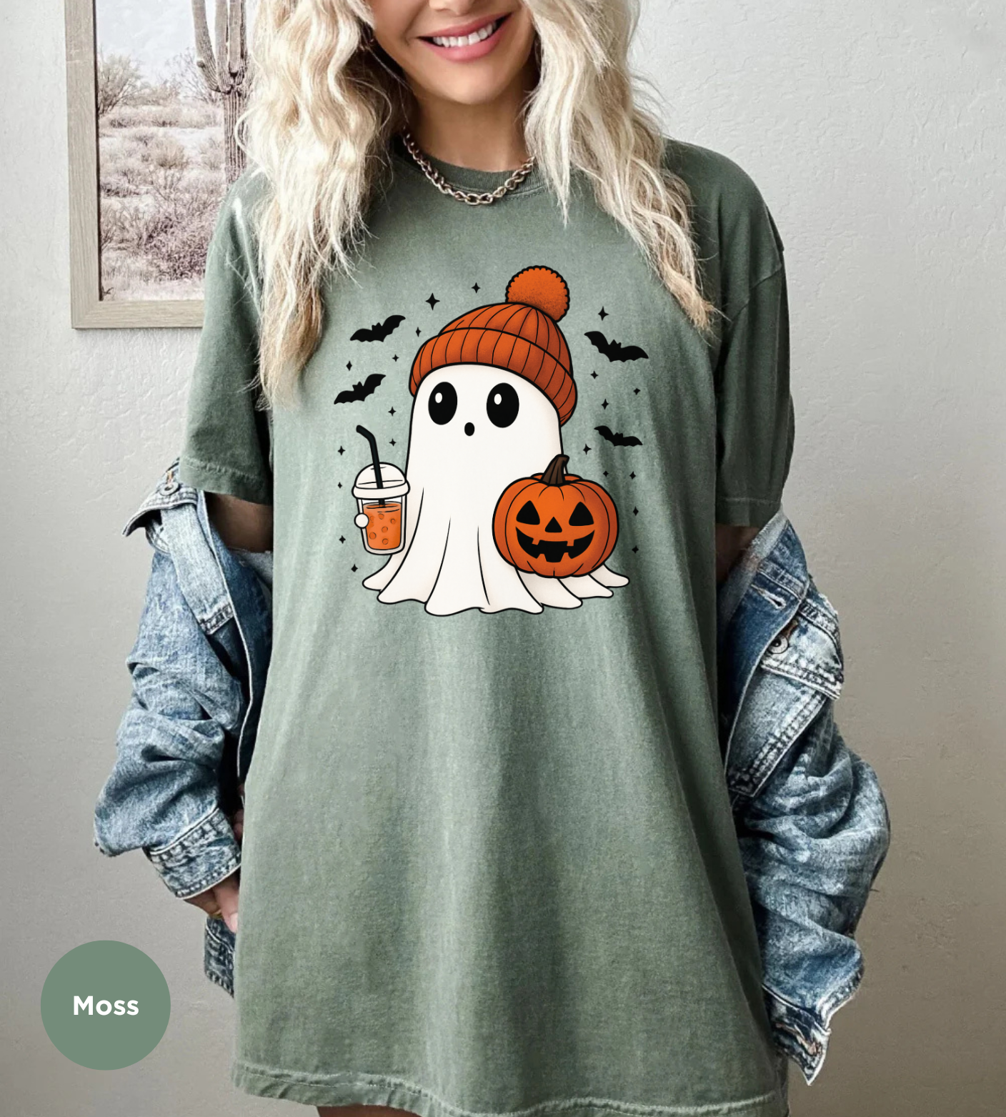 Cute Ghost Halloween T-shirt, Cute Halloween Shirt, Spooky Season, Ghost Shirt, Halloween T-Shirt