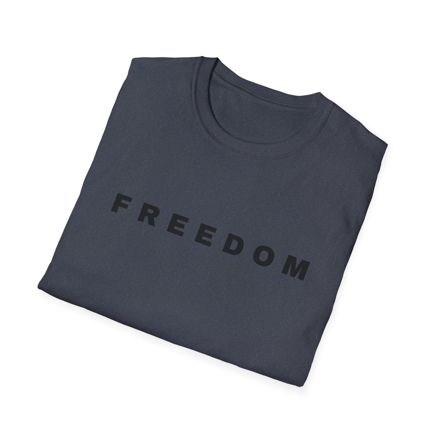 Charlie Kirk Freedom T-Shirt, Casual Wear, Inspirational, Unisex Softstyle