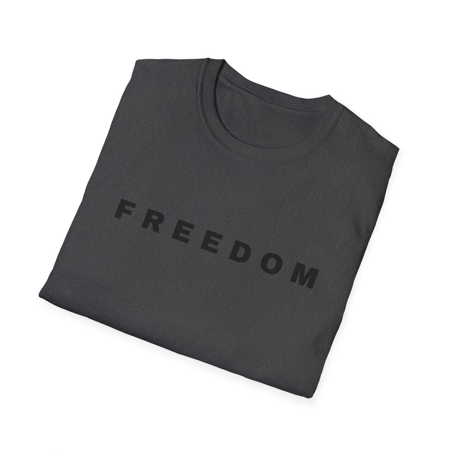 Charlie Kirk Freedom T-Shirt, Casual Wear, Inspirational, Unisex Softstyle
