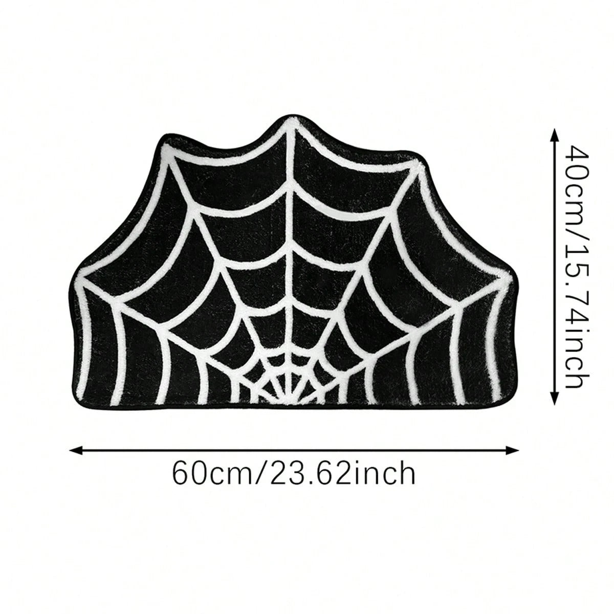 Spider Web Mat Halloween Rug