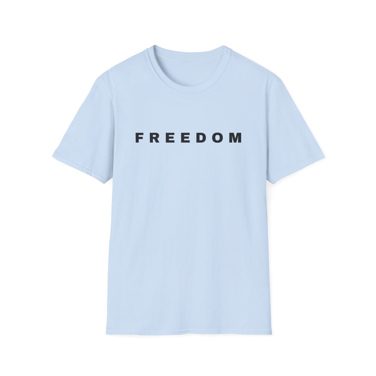 Charlie Kirk Freedom T-Shirt, Casual Wear, Inspirational, Unisex Softstyle
