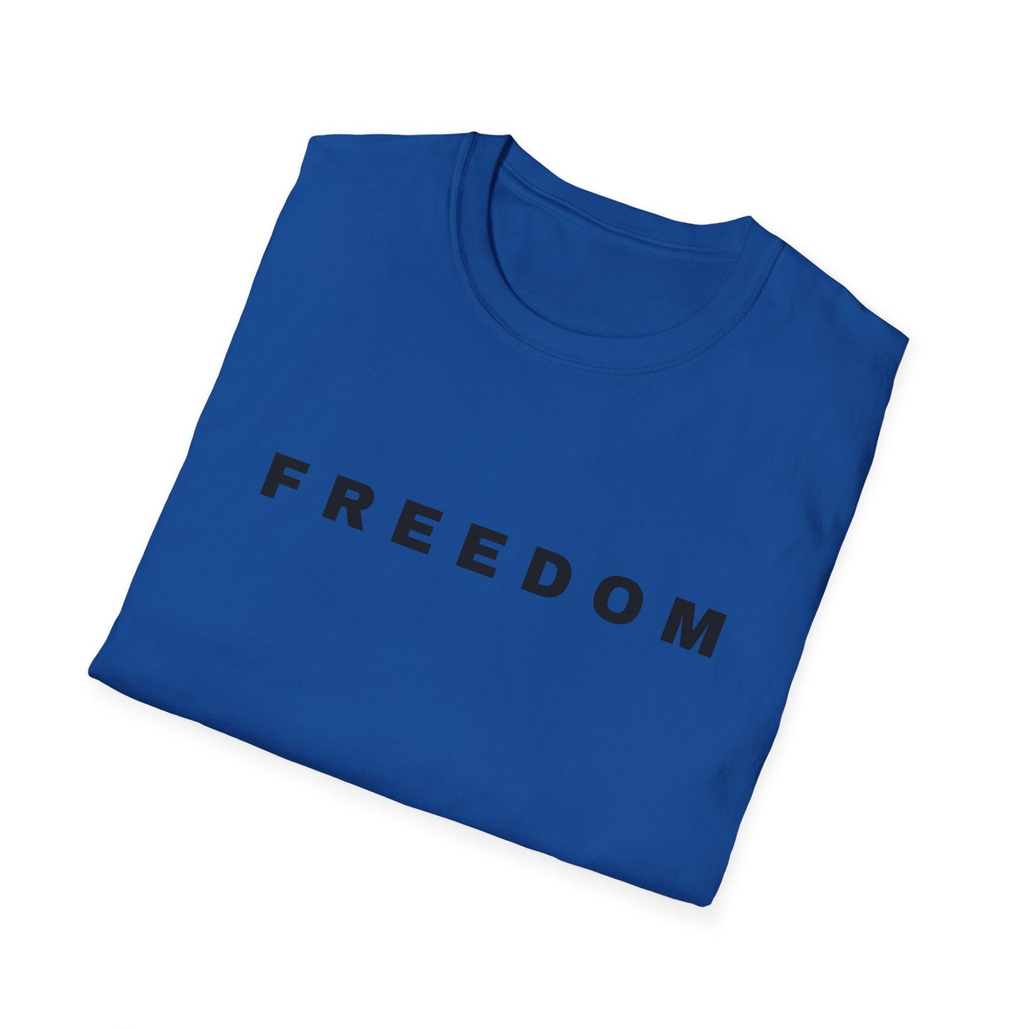 Charlie Kirk Freedom T-Shirt, Casual Wear, Inspirational, Unisex Softstyle