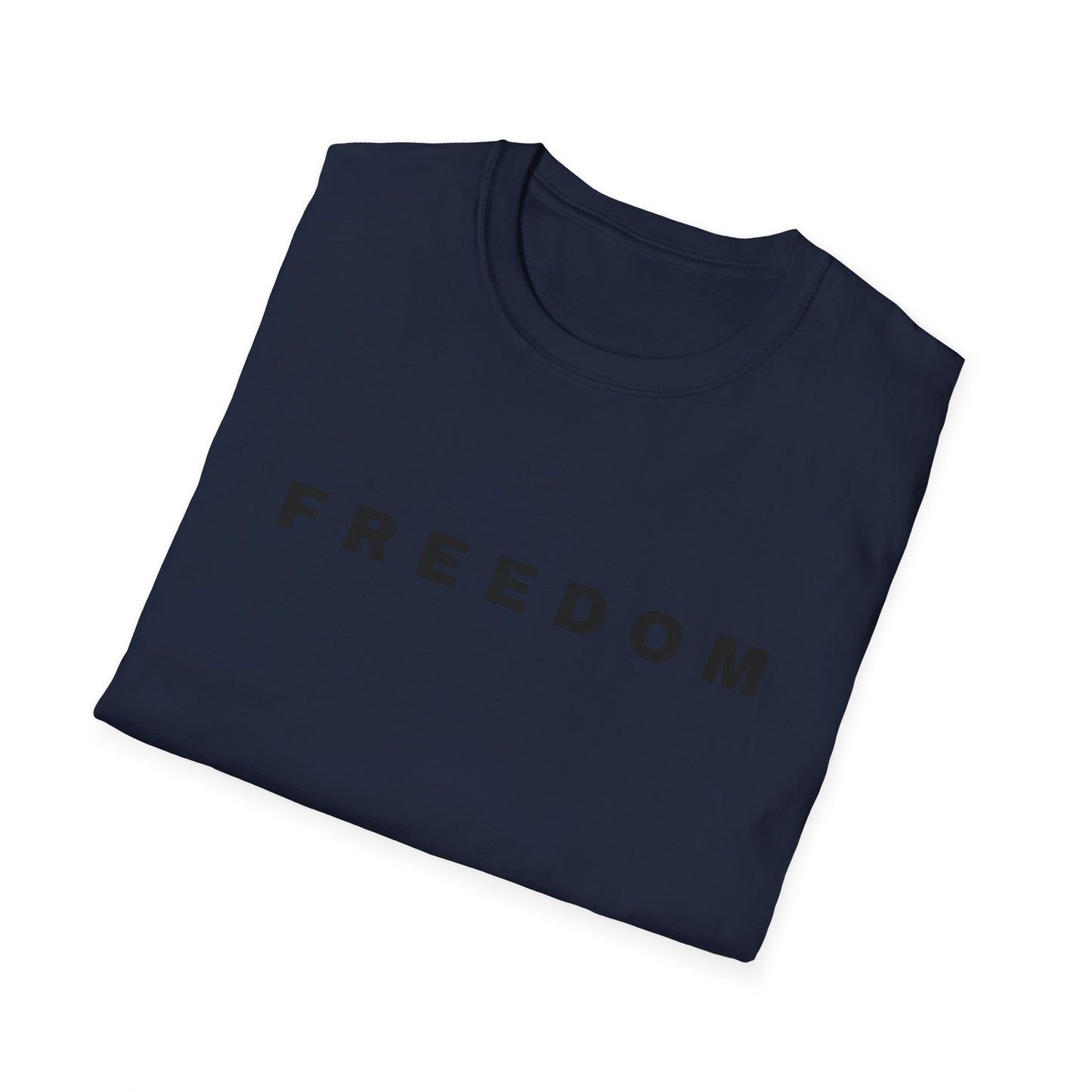 Charlie Kirk Freedom T-Shirt, Casual Wear, Inspirational, Unisex Softstyle