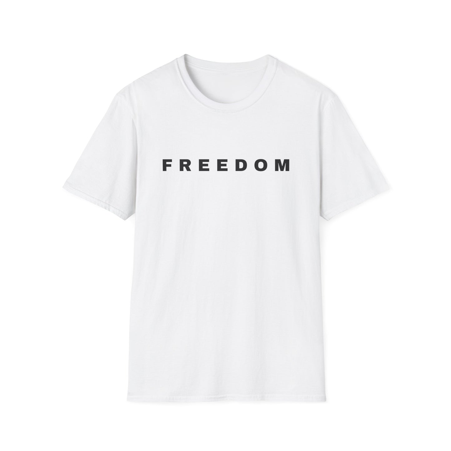Charlie Kirk Freedom T-Shirt, Casual Wear, Inspirational, Unisex Softstyle