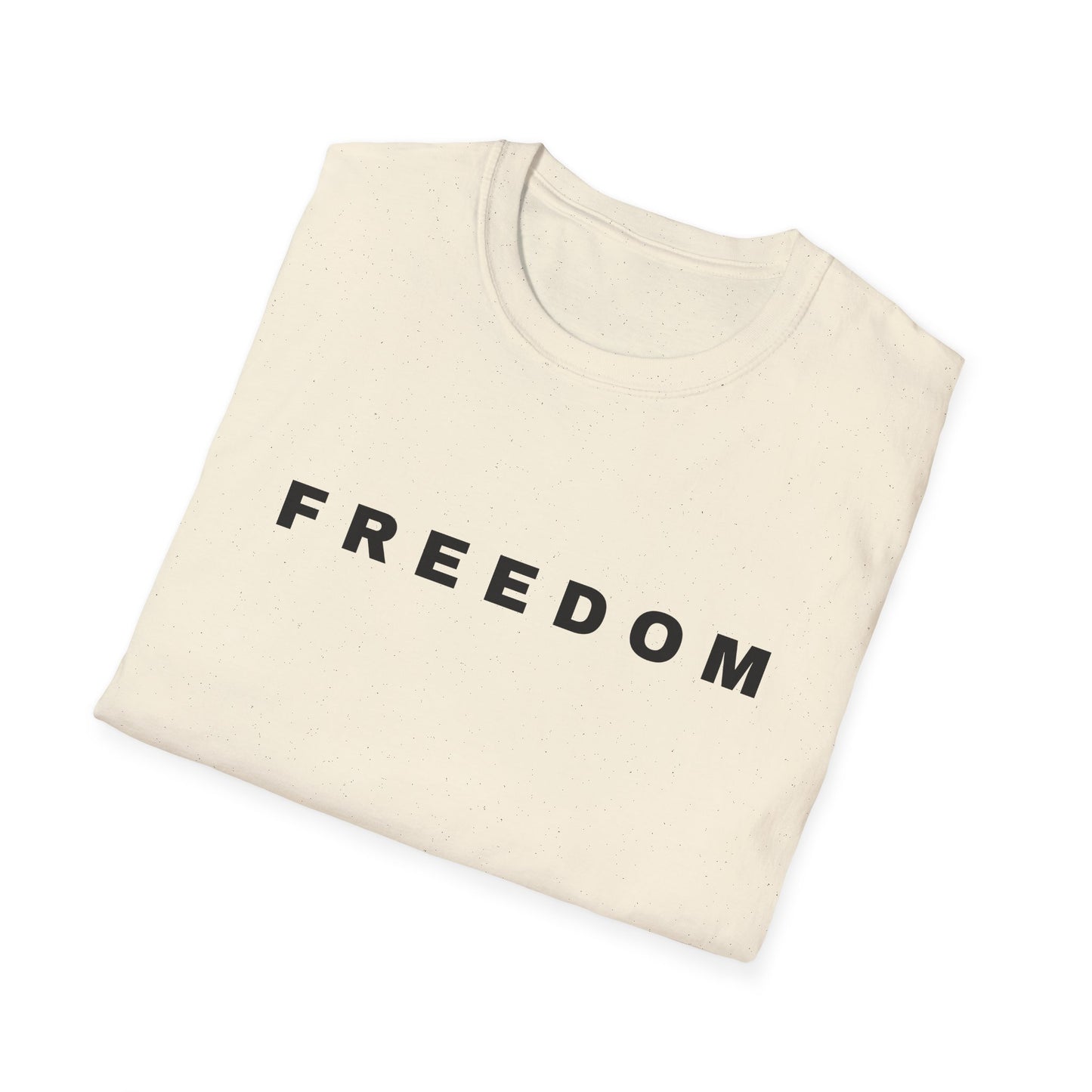 Charlie Kirk Freedom T-Shirt, Casual Wear, Inspirational, Unisex Softstyle