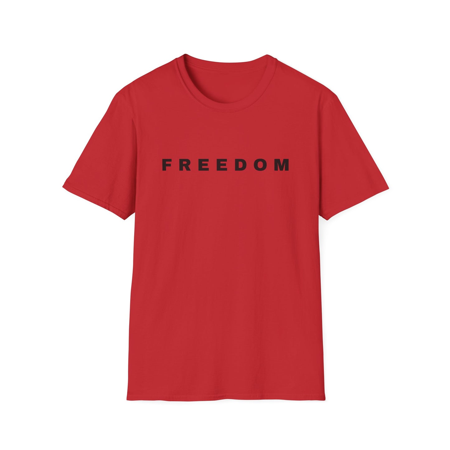Charlie Kirk Freedom T-Shirt, Casual Wear, Inspirational, Unisex Softstyle
