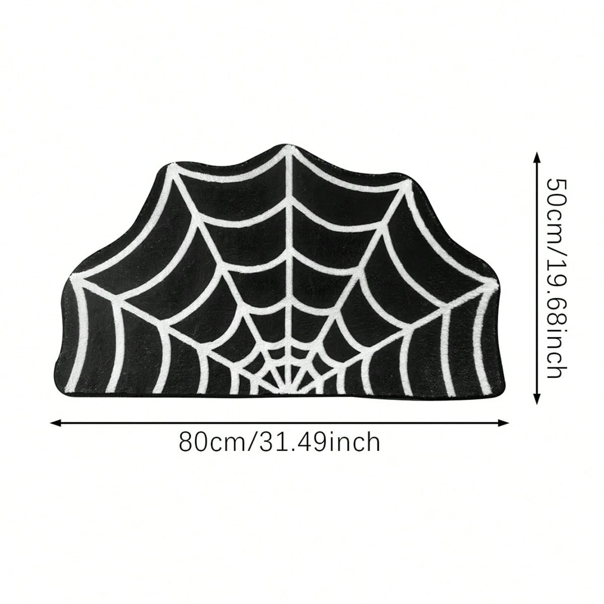 Spider Web Mat Halloween Rug